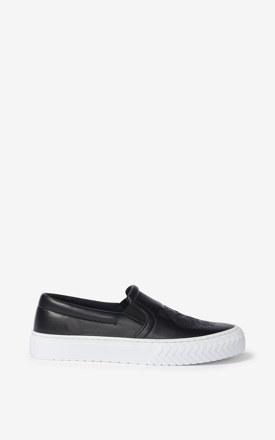 Tenis Kenzo K Skate Cuero without laces Mujer Negras - SKU.8463580